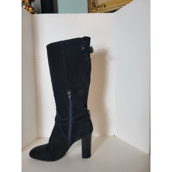 Coach Beverly Boots, tall suede boots - Picture 5 of 8